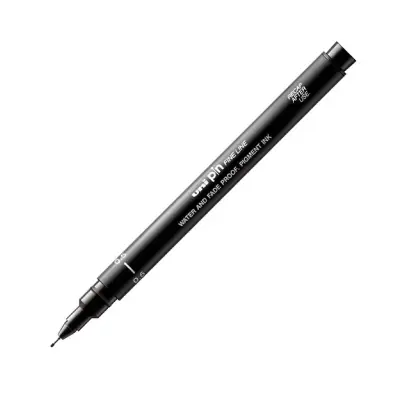 روان‌نویس راپید مشکی 0.5 Uniball PIN05-200s